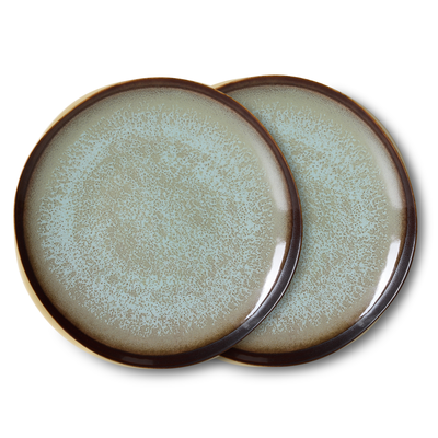 HKliving Servies 70's ceramics ontbijtbord