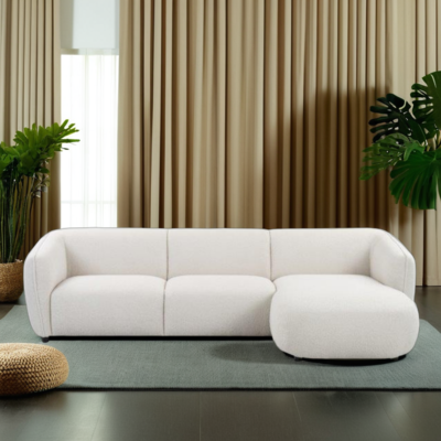 Bank Evening 2.5zits met Chaise Longue-week levertijd!