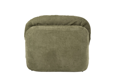 Loungestoel gecomprimeerd schuim groen j-line