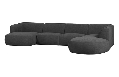 WOOOD Exclusive u-vorm bank Polly rechts