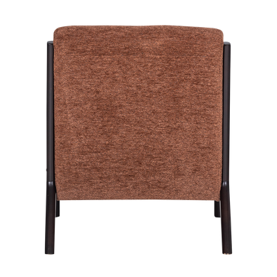 Mark fauteuil chenille bruin