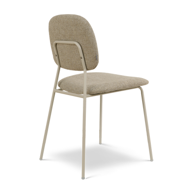 Eetkamerstoel Jasmijn - grijsbeige onderstel