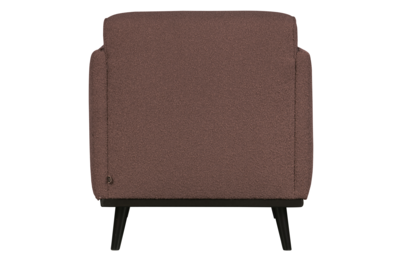 BePureHome fauteuil Statement met arm bouclé