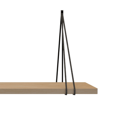 Leren split-plankdragers