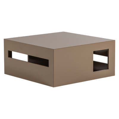 Modern salontafel mdf hout hoogglans zand