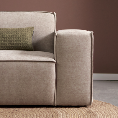  Hoekbank Chaise Livento Taupe