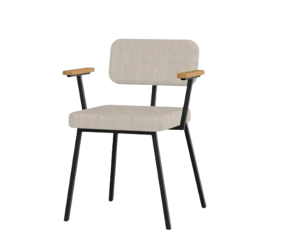 Studio HENK eetkamerstoel Ode Chair met armleuning - Smart Collectie