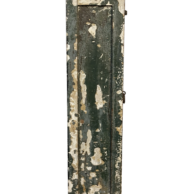 Hangkastje spiegel grijs/blauw