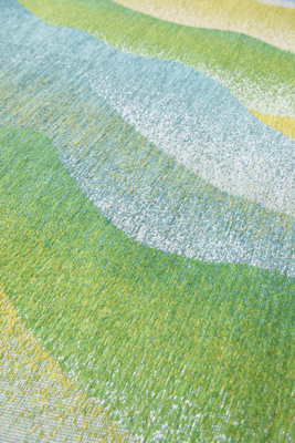 Ecorugs vloerkleed Himalaya groen