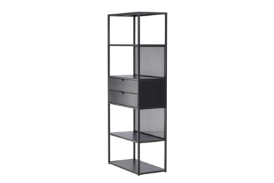 Kapono Boekenkast - Zwart