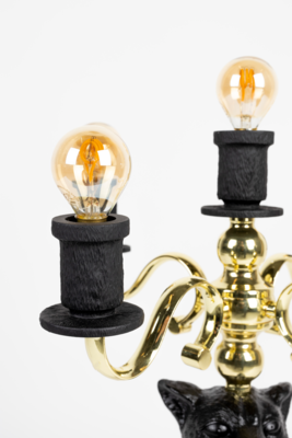 Bold Monkey vloerlamp Proudly Crowned Panther
