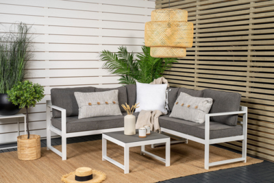 Iris Hoekloungeset - Wit