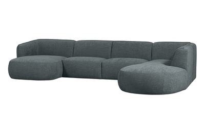 WOOOD Exclusive u-vorm bank Polly rechts