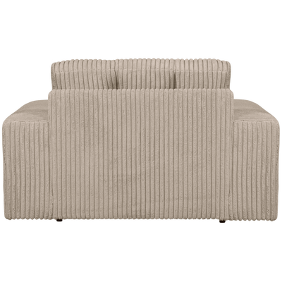 Second date loveseat velvet warmgrijs