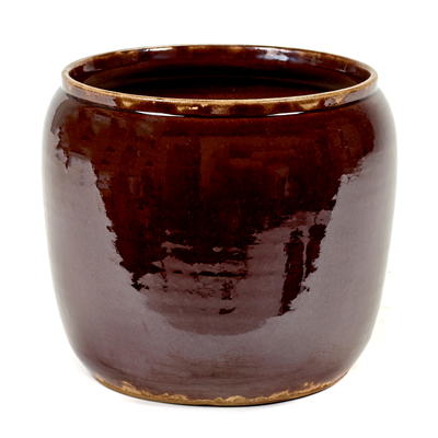 Serax plantenpot Costa brown