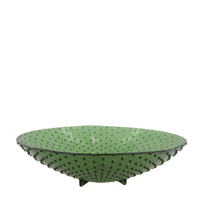 Schaal van gerecycled glas