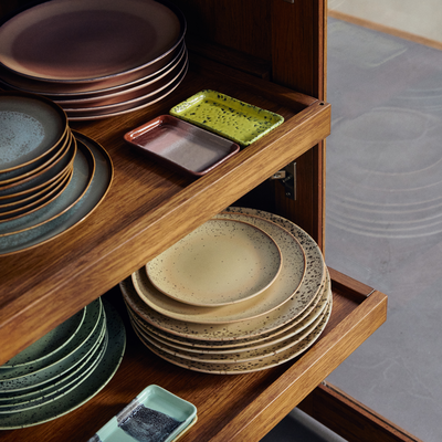 HKliving Servies 70's ceramics ontbijtbord