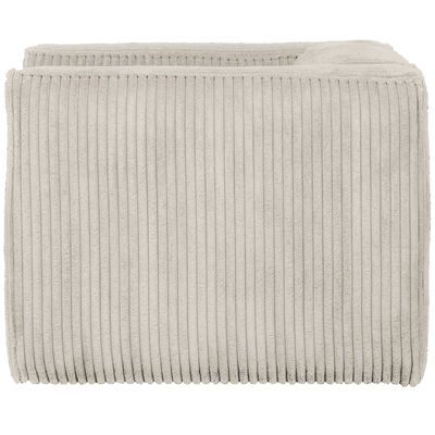 Bean fauteuil chenille velvet naturel
