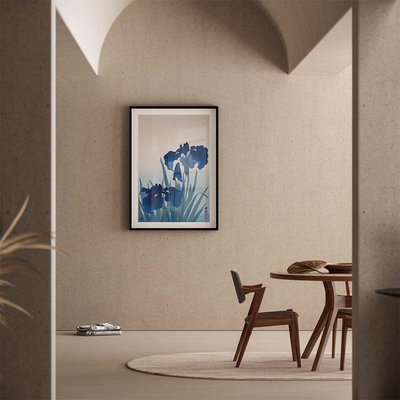 Poster Ohara Koson - Blue Iris