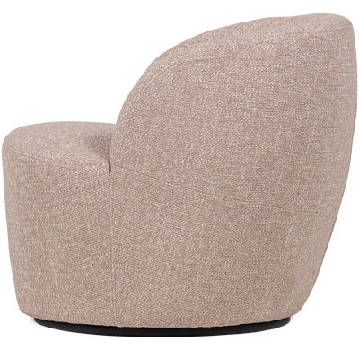 Serra draaifauteuil naturel melange