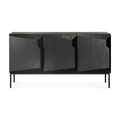 Stairs buffetkast - zwart eiken 