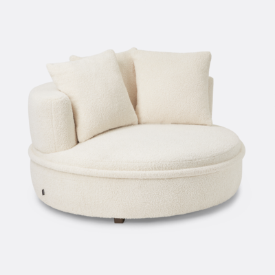 Loveseat Rollins teddy naturel