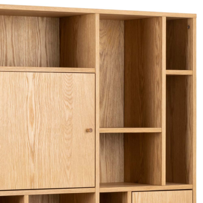 Houten boekenkast Maarten
