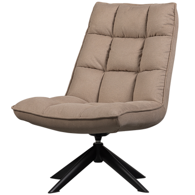 Jouke draaifauteuil zand [fsc]