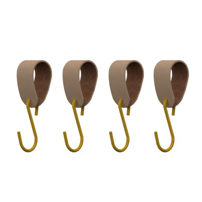 S/gou/Taupe | S-haak hangers