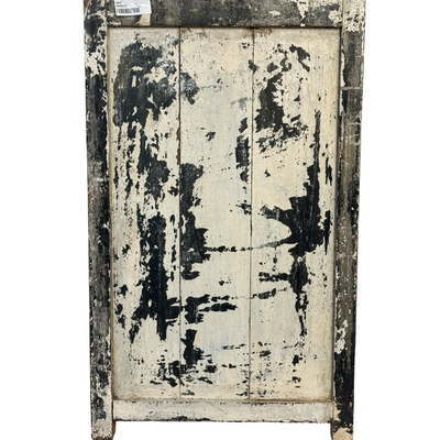 Hangkastje spiegel grijs/blauw