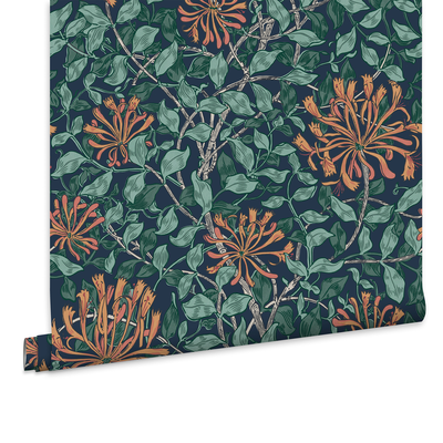 Behang William Morris at Home Honeysuckle