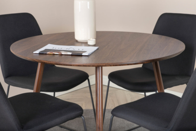 Vemb Eetkamertafel - Ø100 cm Walnoot