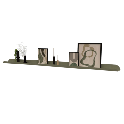 LIMA 150 | smalle stalen wandplank