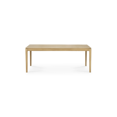 Ethnicraft - Tafel Bok - uitschuifbaar - eiken/zwart eiken