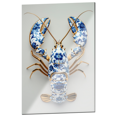 Golden Lobster Delfts Blauw Porselein