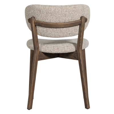Udar eetkamerstoel naturel met houten frame naturel