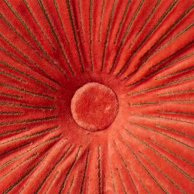 HK round ripple kussen sienna