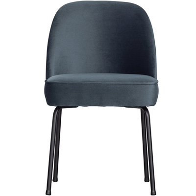 Vogue eetkamerstoel structure velvet brass