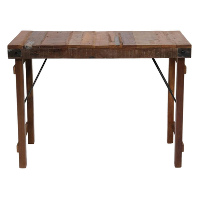 Gerecycled houten consoletafel