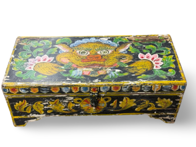 Kist beschilderd uniek