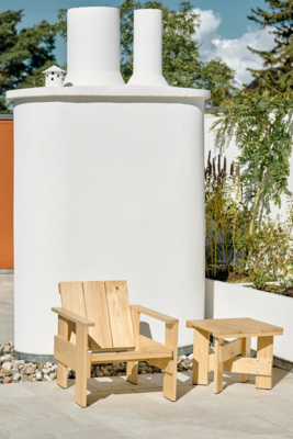 HAY Crate Lounge Chair Pinewood