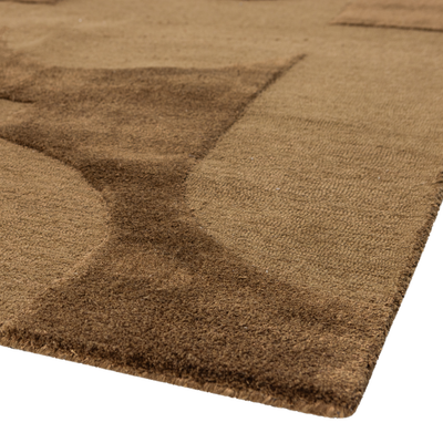 Livo vloerkleed viscose/wol grijs 170x240 cm