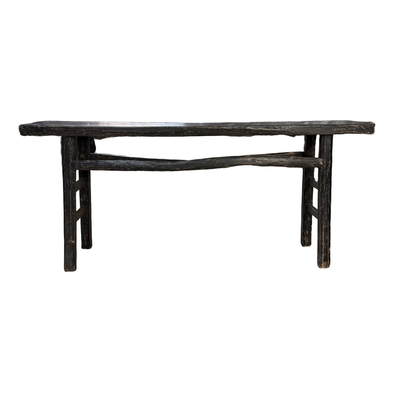 wandtafel zwart robuust en uniek