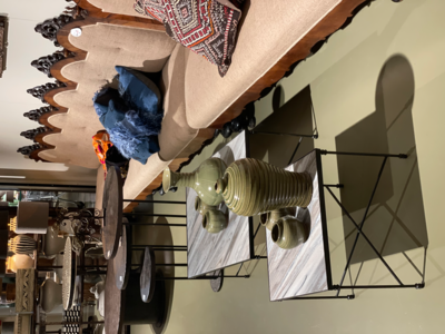Salontafel steen marmer blad