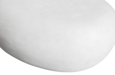 vtwonen bijzettafel Pebble betonlook wit