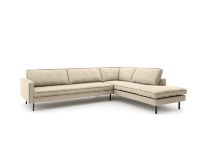 Loods 5 Design hoekbank Slimm Stof Outside rechts