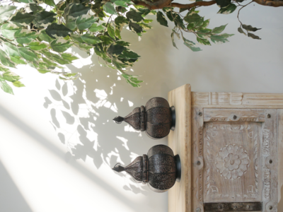 Console tafel Manasi hout