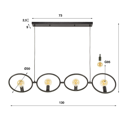 Hanglamp Hollow