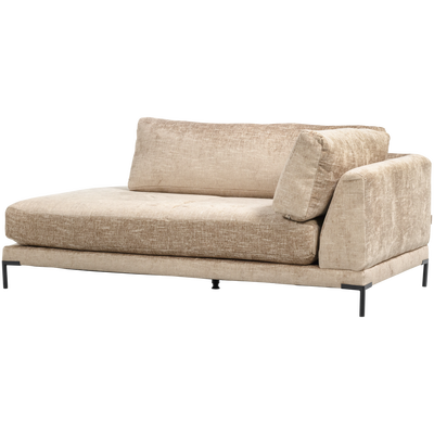 Couple lounge element rechts roest melange