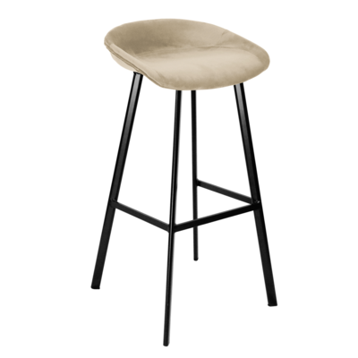 Kick barkruk Finn hoog (zithoogte 80 cm)
